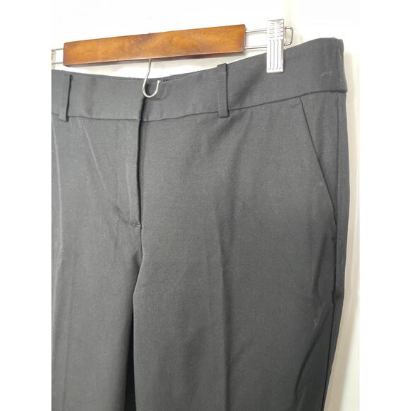 Talbots slacks pants trousers women's 10 black Chinos THE NEWPORT PANT - Picture 4 of 16